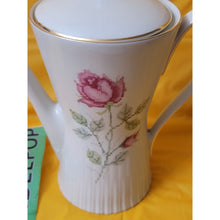 Load image into Gallery viewer, Zeh Scherzer Bavaria Germany Gold Trim Cross Stitch Pattern Coffee Tea Pot
