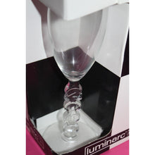 Load image into Gallery viewer, Vintage Millennium 2000 Luminarc 4 Piece Champagne Flutes Glassware In Box

