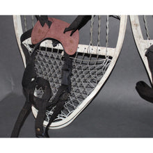 Load image into Gallery viewer, Vintage Original Military Issued Aluminum With Stainless Steel Cabling Snowshoes
