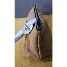 Load image into Gallery viewer, Bath &amp; Body Works Star Wars Dopp Bag This Is The Way Mandalorian Grogu Tan
