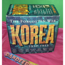 Load image into Gallery viewer, The Forgotten War Korea 1950-1953 7 Movie VHS Box Set
