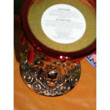 Load image into Gallery viewer, Bath &amp; Body Works Gold Blood Drip Chalice 3 Wick Halloween 2023 Candle Holder

