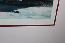 Load image into Gallery viewer, Alexander Chen Central Park Bridge Winter Seriolithograph Numbered Signed Art
