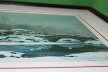 Load image into Gallery viewer, Alexander Chen Central Park Bridge Winter Seriolithograph Numbered Signed Art
