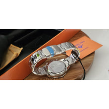 Load image into Gallery viewer, Stuhrling Raceway 564 Watch Swiss Quartz Krysterna Crystal Men's Stainless 42mm
