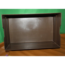 Load image into Gallery viewer, TWA Airlines Brown Plastic Empty Galley Kitchen Vintage Food Storage Container
