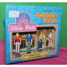 Load image into Gallery viewer, Disney Magic Town Square Friends Mother Father Son Daughter Figurines Sears
