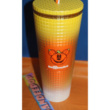 Load image into Gallery viewer, Walt Disneyworld Starbucks Candy Corn Halloween Drink Tumbler With Straw 2024
