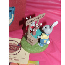 Load image into Gallery viewer, Tender Touches Rabbits At Juice Stand Little Joys Make A Big Day 1988 Figurine
