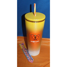 Load image into Gallery viewer, Walt Disneyworld Starbucks Candy Corn Halloween Drink Tumbler With Straw 2024
