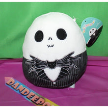 Load image into Gallery viewer, Disney Nightmare Christmas Jack Skellington Squishmallow Stuffed Plush Kellytoy
