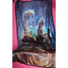Load image into Gallery viewer, Loot Crate Nasa Space Scene Nebula Blanket 37 x 60 Polyester
