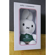 Load image into Gallery viewer, Miffy Starbucks Coffee Collaboration With Apron In Box Plush Stuffed Toy 2026
