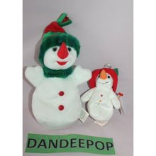Load image into Gallery viewer, TY Snow Girl Beanie 2008 Stuffed Toy And Jingle Beanies Chillin' Snowman
