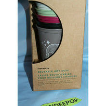 Load image into Gallery viewer, Starbucks Halloween Theme Reusable Hot Cups 16 Oz With Lids In Box Fall 2019
