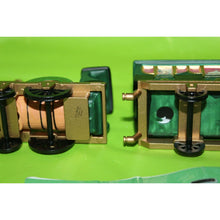 Load image into Gallery viewer, Department 56 Dept56 4 Piece Christmas Village Train Car Set The Flying Scot
