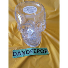 Load image into Gallery viewer, Bath &amp; Body Works 2021 Light Up Skull Head 3 Wick Jar Pedestal Candle Holder
