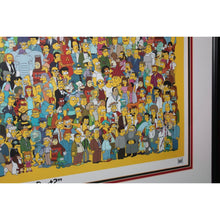 Load image into Gallery viewer, The Simpsons Where's Bart? Giclee Framed Art Limited Ed 303/500 200 Episode Fox
