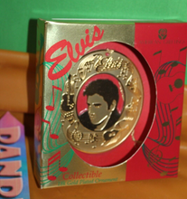 Load image into Gallery viewer, American Greetings Elvis Presley 18K Gold Plated 1995 Christmas Holiday Ornament
