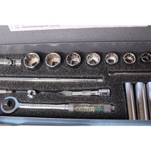 Load image into Gallery viewer, Midland Supply Wrench Set Standard Socket 3/8" Drive 23 Piece In Metal Case 5120
