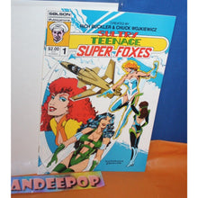 Load image into Gallery viewer, Solson Sultry Teenage Super Foxes 1987 Number 1 Comic Book
