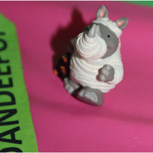 Load image into Gallery viewer, Rhino Mummy Trick Or Treat Merry Mini Keepsakes 1995 Figurine QFM8149 Halloween
