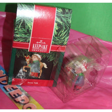 Load image into Gallery viewer, Hallmark Keepsake Sweet Talk 1991 Vintage Holiday Christmas Ornament QX5367
