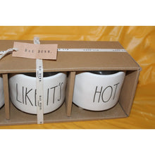 Load image into Gallery viewer, Rae Dunn Pot It Like It's Hot 3 Planter Ceramic Bowl Set
