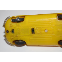 Load image into Gallery viewer, Zee Yellow Jaguar Convertible Plastic Vintage Toy Car Vehicle Model 2080
