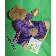Load image into Gallery viewer, The Vermont Teddy Bear Co. Queen For A Day Honey Color Complete Companion 15"

