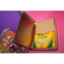 Load image into Gallery viewer, 2 Crayola Vintage Tins With Retired Crayons And 64 Classic Nostalgia Box Sets

