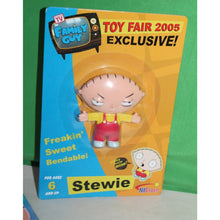 Load image into Gallery viewer, Family Guy NJ Croce Freakin' Sweet Bendable Stewie Toy Fair 1,157/2005 Sealed
