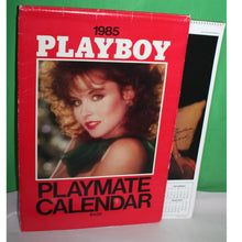 Load image into Gallery viewer, Playboy Playmate 1985 Vintage Wall Calendar With Cover

