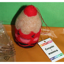 Load image into Gallery viewer, Crayola Kohl's Collaboration Felt Pencil Plush Gift Tag Hanging Ornament Red
