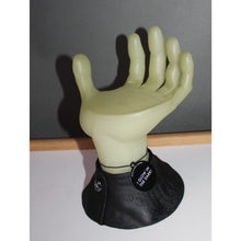 Load image into Gallery viewer, Bath &amp; Body Works Halloween Frankenstein Glow In The Dark Hand Candle Holder
