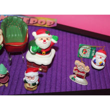 Load image into Gallery viewer, Vintage Lot Of 11 Piece 1980's 90's Hallmark Merry Miniatures Christmas Santa's
