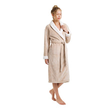 Load image into Gallery viewer, Cloud Soft Sherpa Fleece Robe
