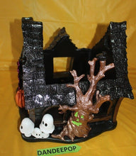 Load image into Gallery viewer, Limited Edition Bath &amp; Body Works Haunted Luminary Candle Holder House 2022
