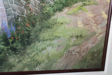 Load image into Gallery viewer, Thomas Kinkade Lamplight Manor Lithograph 2000 Framed Artist Signed Art 24 x 36
