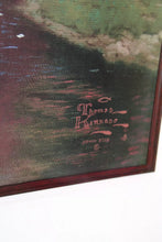 Load image into Gallery viewer, Thomas Kinkade Quiet Evening Offset Lithograph 1998 Framed Artist Signed 24x30
