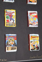 Load image into Gallery viewer, Leslie Lew Superhero Series Signed Artist Proof Sculpted Matchbox Canvas 3/10
