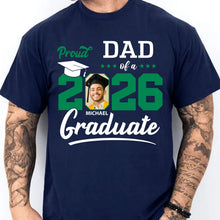 Load image into Gallery viewer, Personalized Proud Family Graduation 2026 Upload Photo Shirt C534
