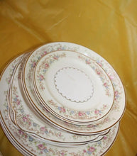 Load image into Gallery viewer, Vintage 10 Piece Serving Plates Bowl The Paden City Pottery Co USA Marlene Lace
