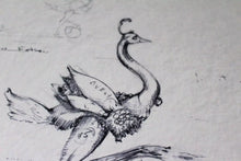 Load image into Gallery viewer, Nano Lopez Elizabeth Nanimals Ostrich Signature Art Giclee Canvas 186/199
