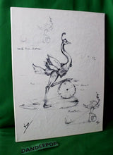 Load image into Gallery viewer, Nano Lopez Elizabeth Nanimals Ostrich Signature Art Giclee Canvas 186/199
