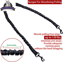 Load image into Gallery viewer, Walk Your Dogs in Style! 🐾✨ Check Out Our 360° Swivel Double Dog Leash - No Tangles, Maximum Comfort! Perfect for Two Pups Up to 200lbs! 🐶❤️
