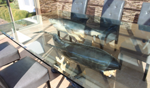 Load image into Gallery viewer, Wyland Feeding Frenzy Dining Table Artist Signed Limited Edition AP8/50 Bronze
