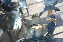 Load image into Gallery viewer, Wyland Feeding Frenzy Dining Table Artist Signed Limited Edition AP8/50 Bronze

