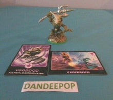 Load image into Gallery viewer, Skylanders Figure First Edition Voodood W1129 w/ cards Activision video Game
