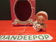 Load image into Gallery viewer, Precious Moments Slide Into The Next Millennium W/Joy Porcelain Bisque Ornament
